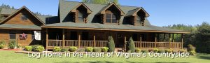 virginia log home